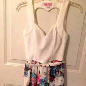Candie's floral dress